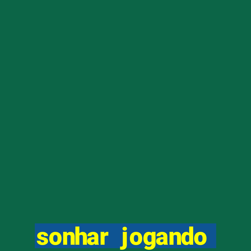 sonhar jogando baralho no jogo do bicho